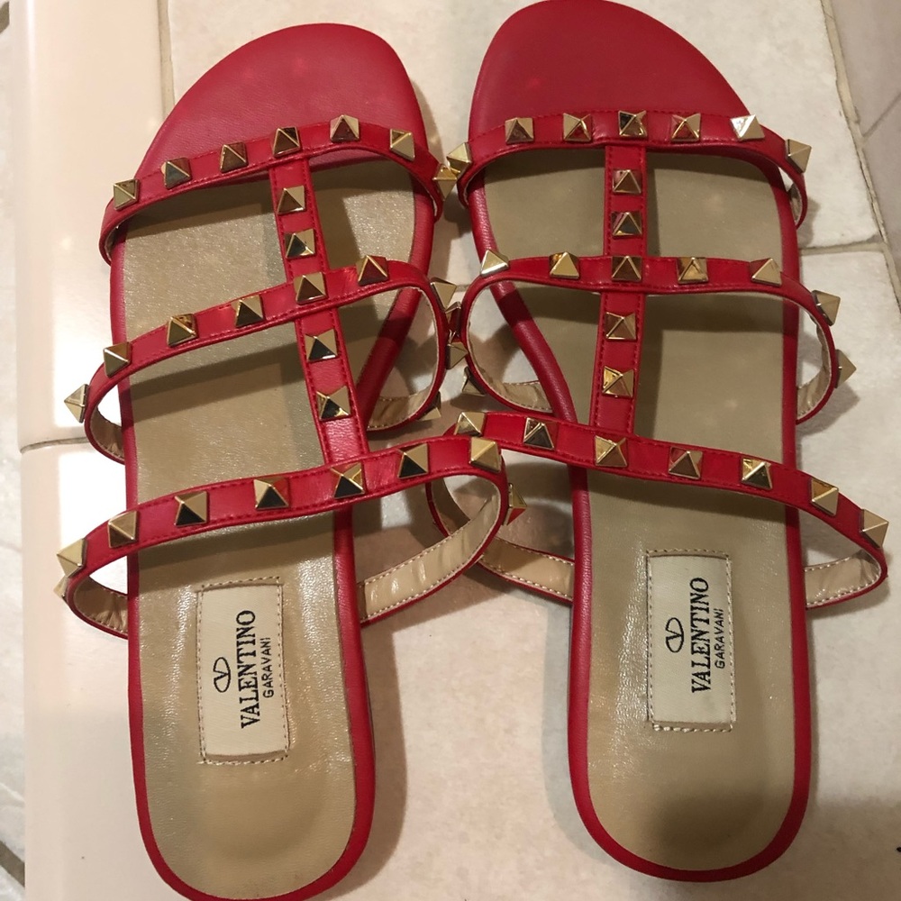 Not Authentic Valentino Slides